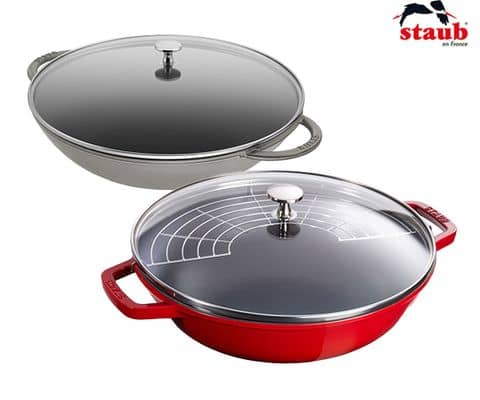 Woks mit Glasdecke