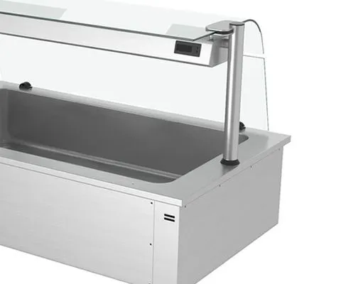 Vasche per il gelato - con vetrata frontale
