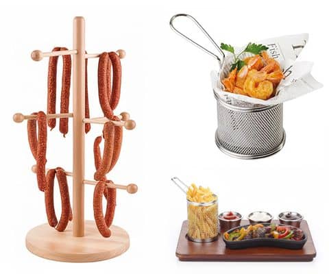 Servierbretter, Körbe & Ständer