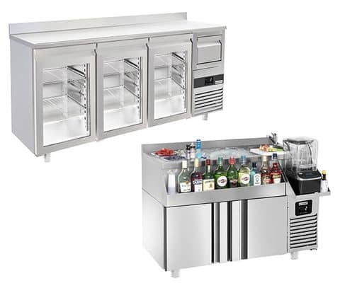 Bar- & Getränkekühltische