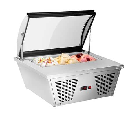 Tisch-Eisvitrinen