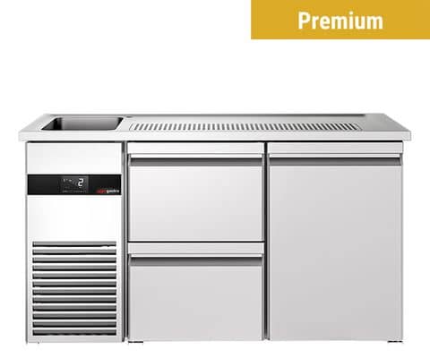 Biertheken Premium - Edelstahltüren
