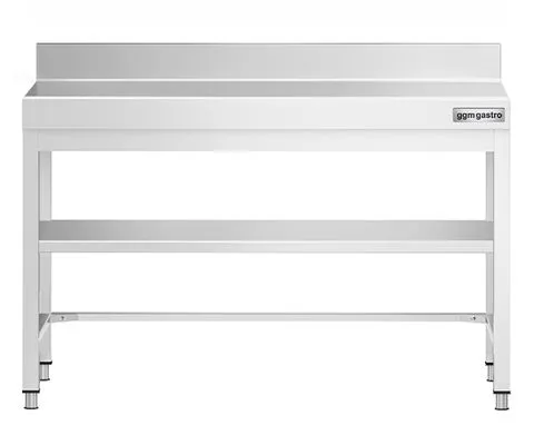 600 - with crossbeams, Intermediate shelf & upstand