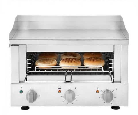 Salamander with griddle