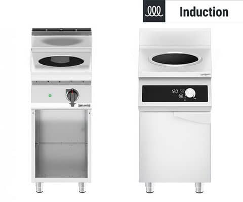 Induktions-Wokherde