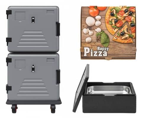 Verpackungen, Thermoboxen & Pizzabags