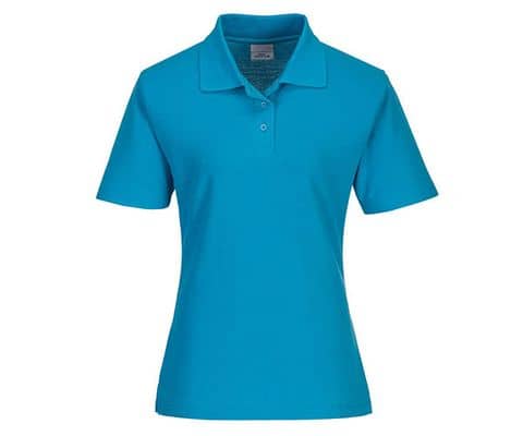 Poloshirt - Wasserblau