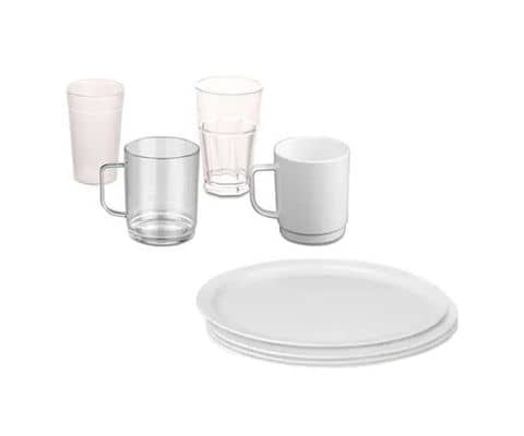 Polycarbonat Gläser, Tassen & Teller