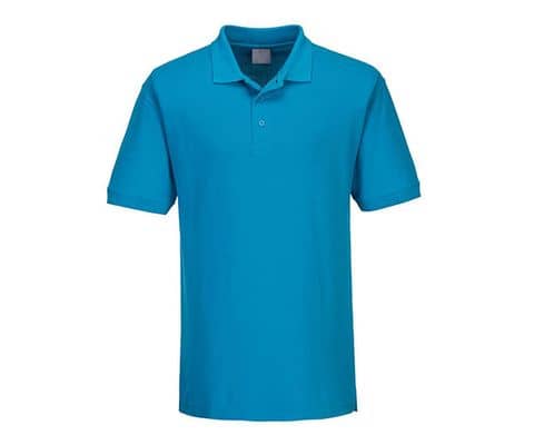 Poloshirt - Wasserblau