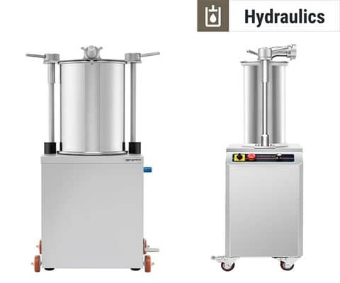 Hydraulische Wurstfüller