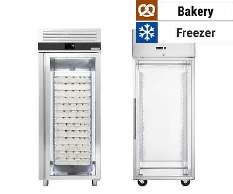 Bäckerei - Kühl-/ Tiefkühlschränke Glas