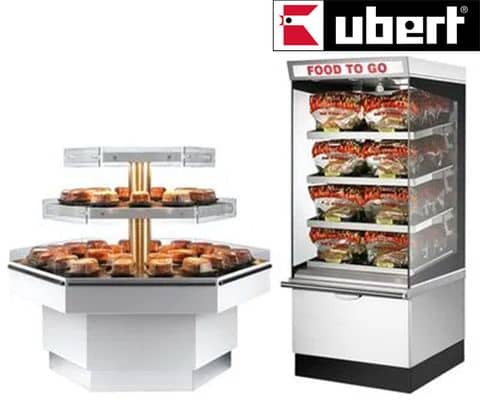 UBERT | Warmhaltevitrinen & -Inseln