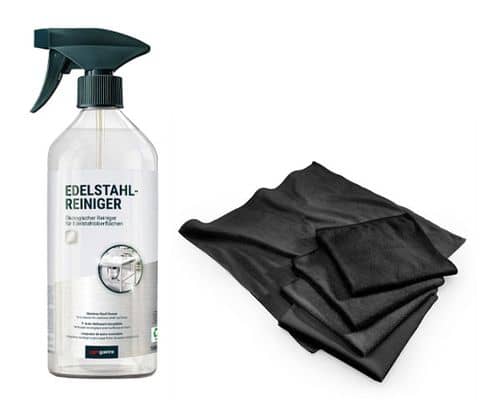 Edelstahlreiniger & Tücher
