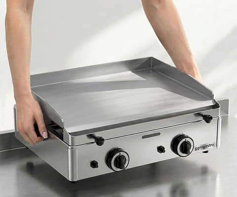 Mobile Gas Bratplatten