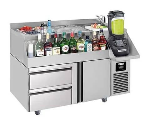 Mobile Bar- & Getränkekühltische
