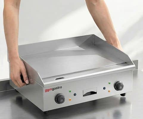 Portable gas tabletop griddles