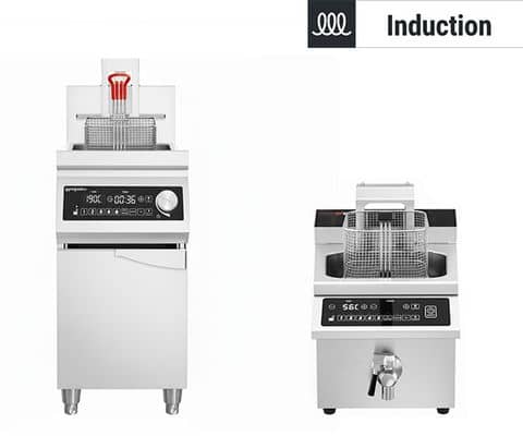 Induktions-Fritteusen