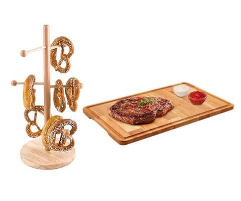 Servierbretter, Körbe & Ständer