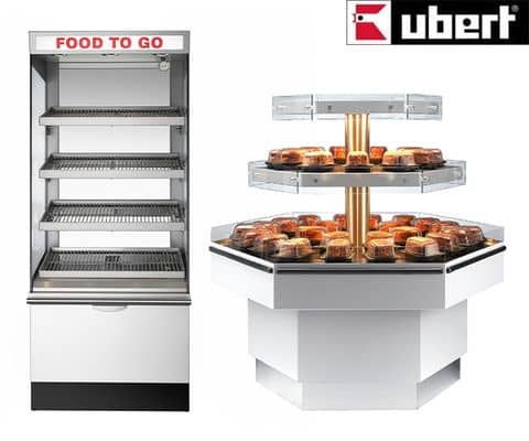 UBERT | Warmhaltevitrinen & -inseln
