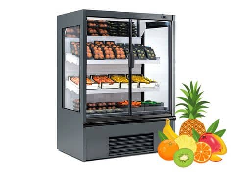 Wandkühlregale für Obst & Gemüse 700 TIEF