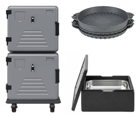 Verpackungen, Thermoboxen & Burgerboxen