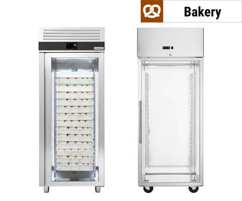 Bäckerei - Kühl-/ Tiefkühlschränke Glas