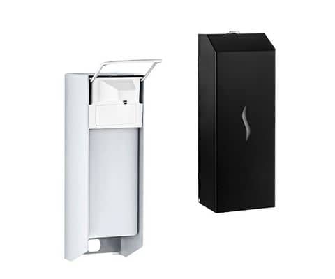 Soap & disinfectant dispenser
