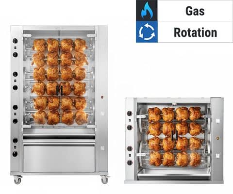 Gas Hähnchengrills - ROTATION
