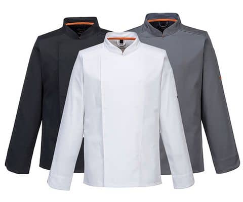 Herren Kochjacke Basic Langarm