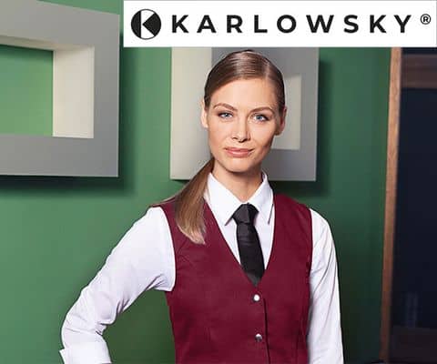 KARLOWSKY | Damenweste Lena Bordeaux
