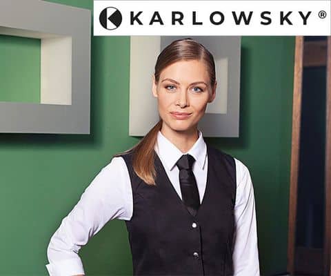 KARLOWSKY | Damenweste Lena schwarz