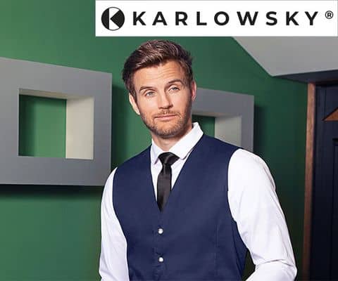 KARLOWSKY | Herrenweste Kai Marine