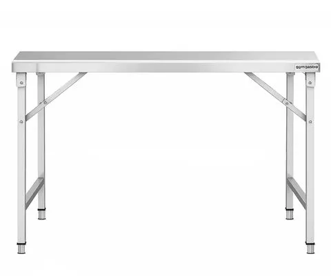 Folding work tables