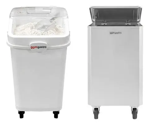 Flour Trolleys & Bins