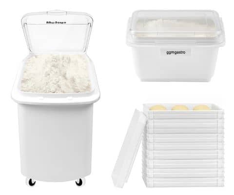 Teigbehälter, Mehlwagen & mehr