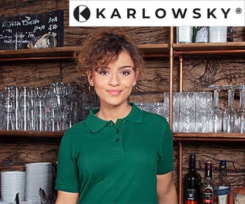 KARLOWSKY | Poloshirt-Grün