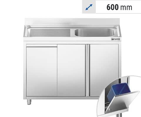 Spülschränke mit Einbauelementen - 1 Becken - 600