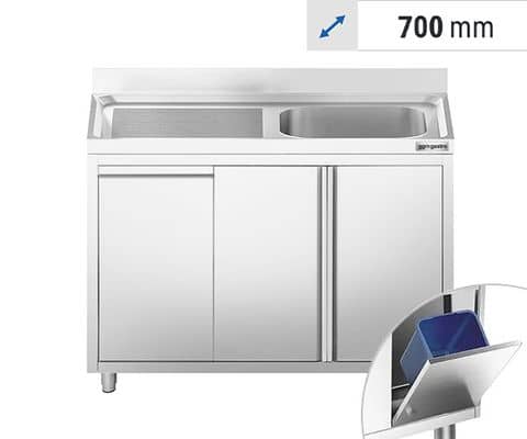 Spülschränke mit Einbauelementen - 1 Becken - 700