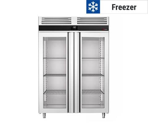 Tiefkühlschränke - 2 Glastüren